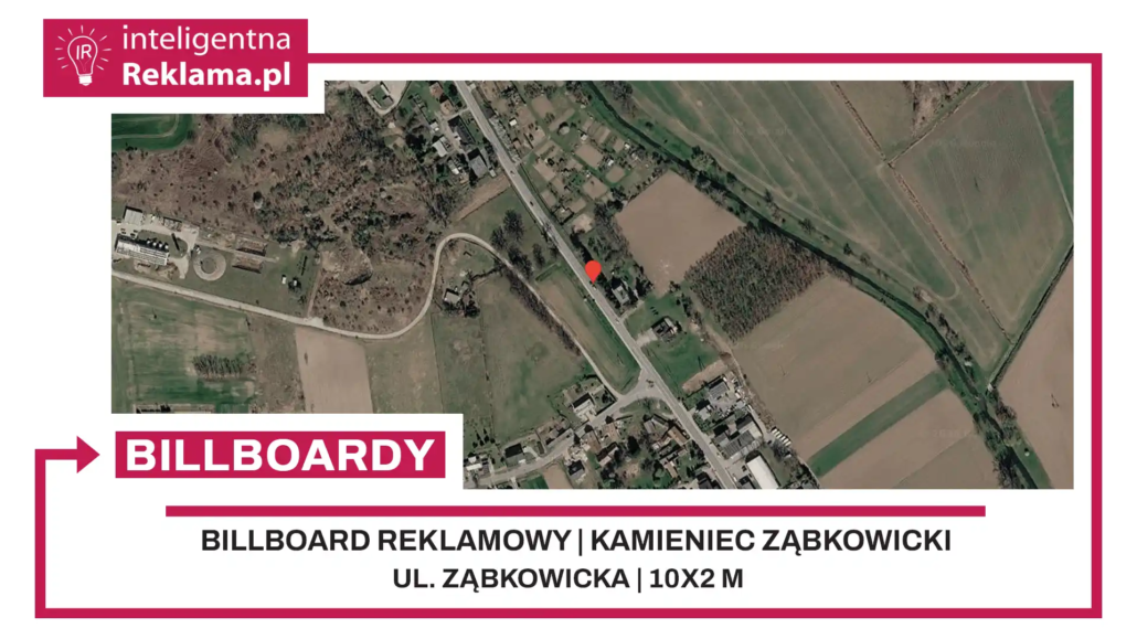 Lokalizacja reklamowa w Kamieniec Ząbkowicki przy ul. ul. Ząbkowicka - powierzchnia 20 m²