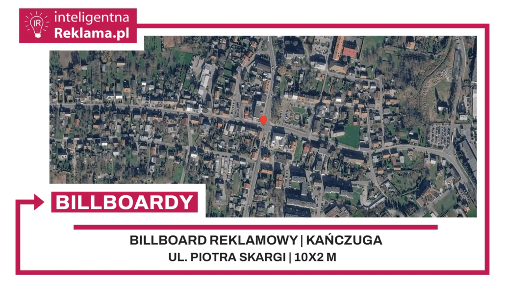 Lokalizacja reklamowa w Kańczuga przy ul. Piotra Skargi - powierzchnia 20 m²