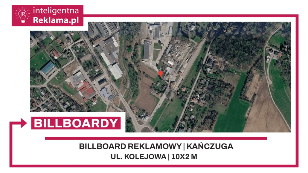 Lokalizacja reklamowa w Kańczuga przy ul. ul. Kolejowa - powierzchnia 20 m²