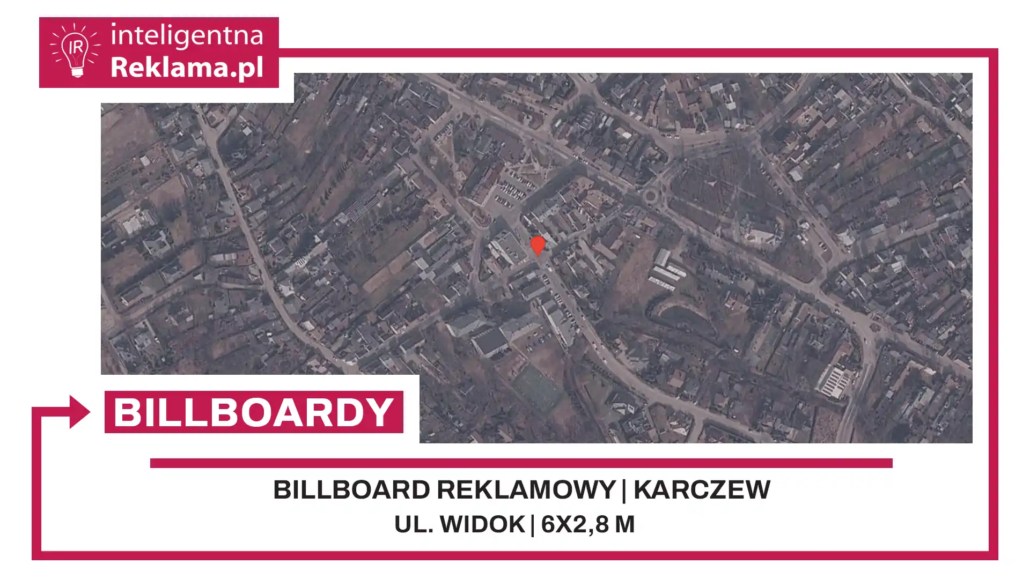 Lokalizacja reklamowa w Karczew przy ul. Widok - powierzchnia 16,8 m²