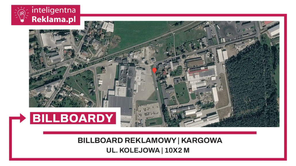 Lokalizacja reklamowa w Kargowa przy ul. Kolejowa - powierzchnia 20 m²