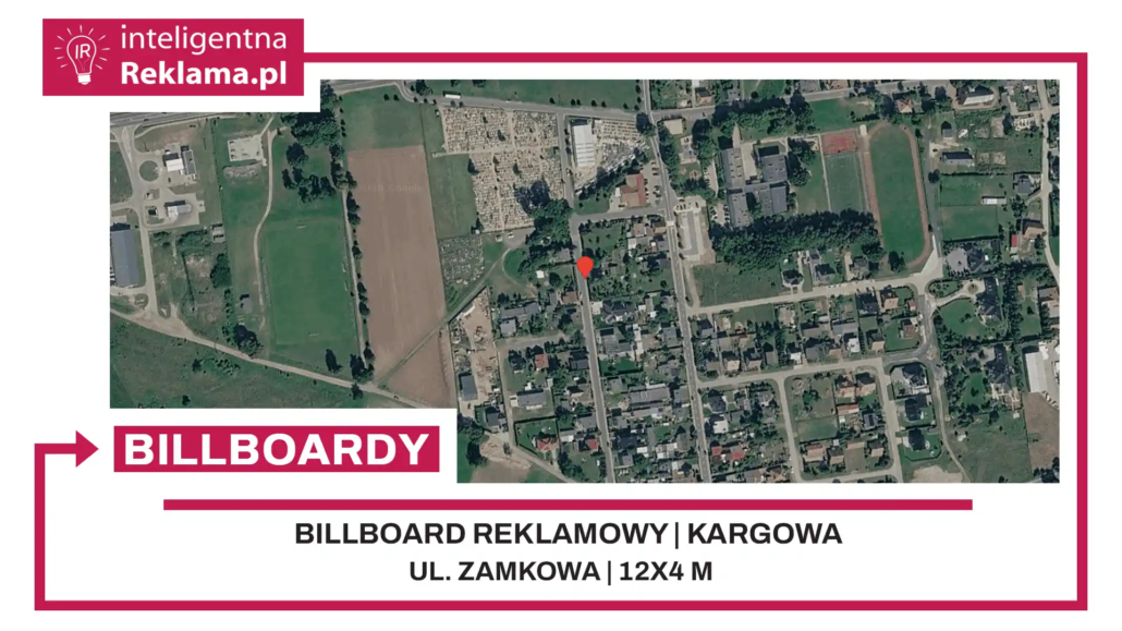 Lokalizacja reklamowa w Kargowa przy ul. Zamkowa - powierzchnia 48 m²