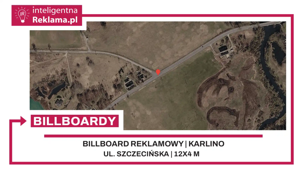 Lokalizacja reklamowa w Karlino przy ul. Szczecińska - powierzchnia 48 m²