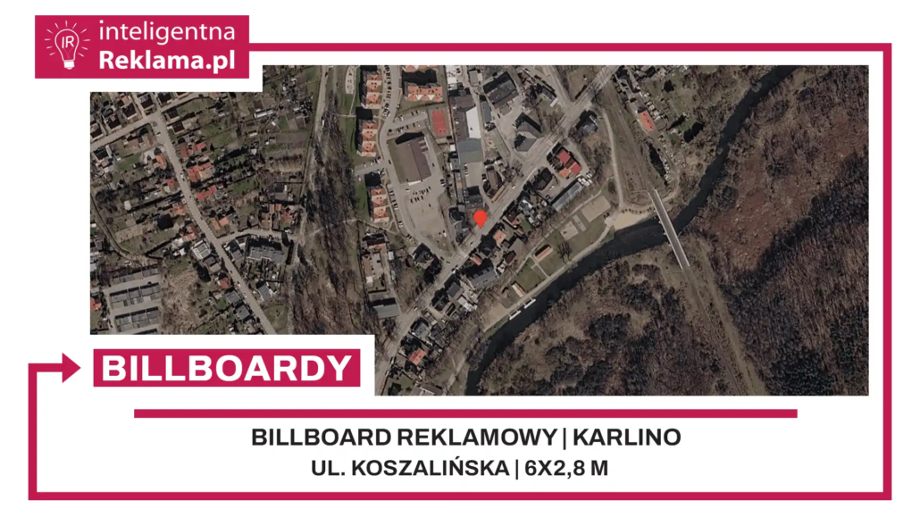 Lokalizacja reklamowa w Karlino przy ul. ul. Koszalińska - powierzchnia 16,8 m²