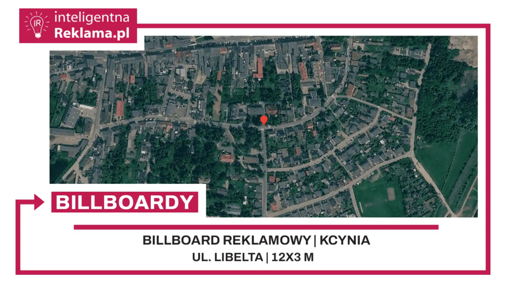 Lokalizacja reklamowa w Kcynia przy ul. Libelta - powierzchnia 36 m²