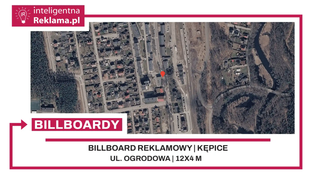 Lokalizacja reklamowa w Kępice przy ul. Ogrodowa - powierzchnia 48 m²