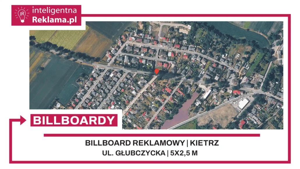 Lokalizacja reklamowa w Kietrz przy ul. Głubczycka - powierzchnia 12,5 m²