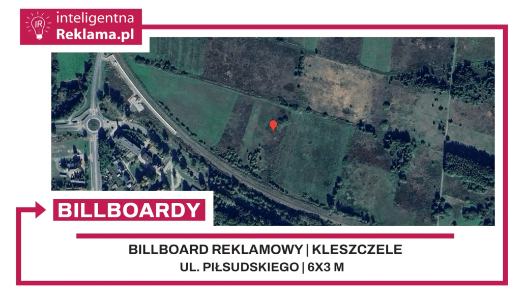 Lokalizacja reklamowa w Kleszczele przy ul. Piłsudskiego - powierzchnia 18 m²