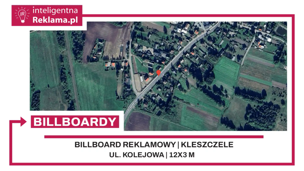 Lokalizacja reklamowa w Kleszczele przy ul. ul. Kolejowa - powierzchnia 36 m²