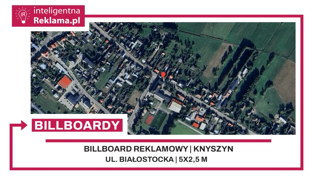 Lokalizacja reklamowa w Knyszyn przy ul. Białostocka - powierzchnia 12,5 m²