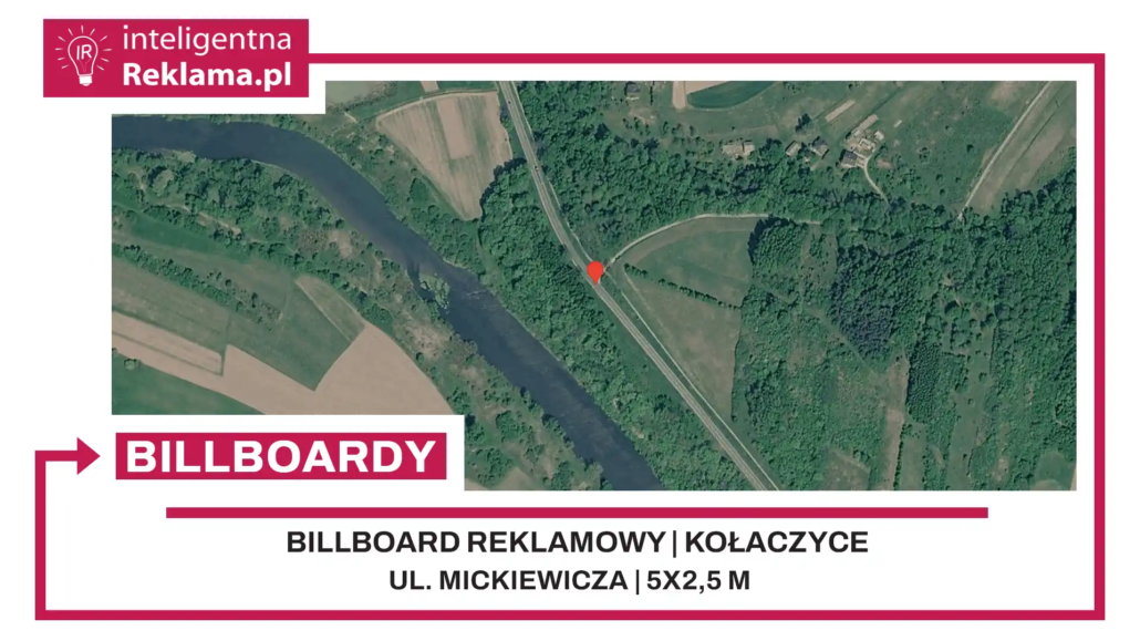 Lokalizacja reklamowa w Kołaczyce przy ul. Mickiewicza - powierzchnia 12,5 m²