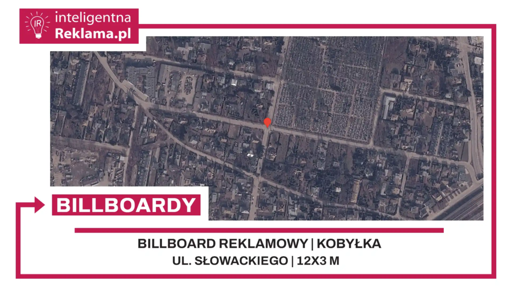 Lokalizacja reklamowa w Kobyłka przy ul. Słowackiego - powierzchnia 36 m²