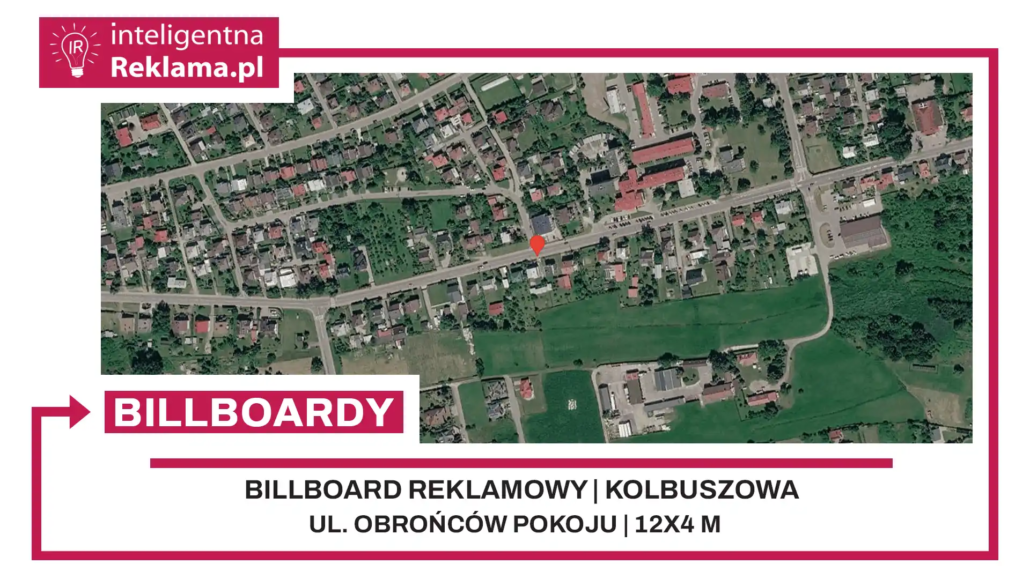 Lokalizacja reklamowa w Kolbuszowa przy ul. ul. Obrońców Pokoju - powierzchnia 48 m²