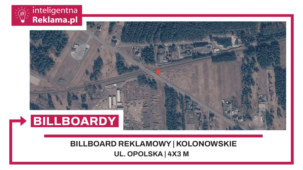 Lokalizacja reklamowa w Kolonowskie przy ul. Opolska - powierzchnia 12 m²