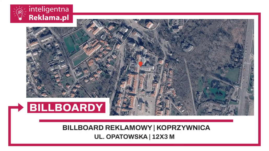 Lokalizacja reklamowa w Koprzywnica przy ul. Opatowska - powierzchnia 36 m²
