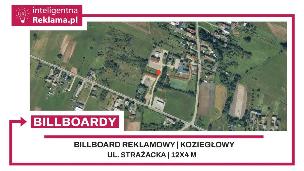 Lokalizacja reklamowa w Koziegłowy przy ul. Strażacka - powierzchnia 48 m²