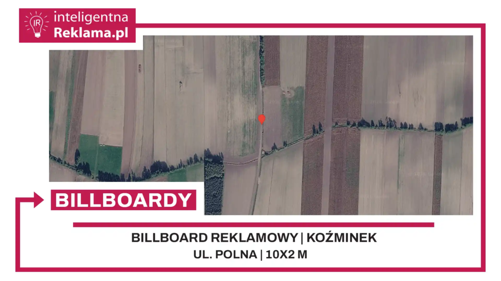 Lokalizacja reklamowa w Koźminek przy ul. Polna - powierzchnia 20 m²