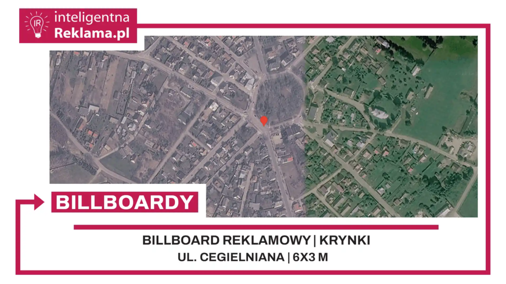 Lokalizacja reklamowa w Krynki przy ul. Cegielniana - powierzchnia 18 m²