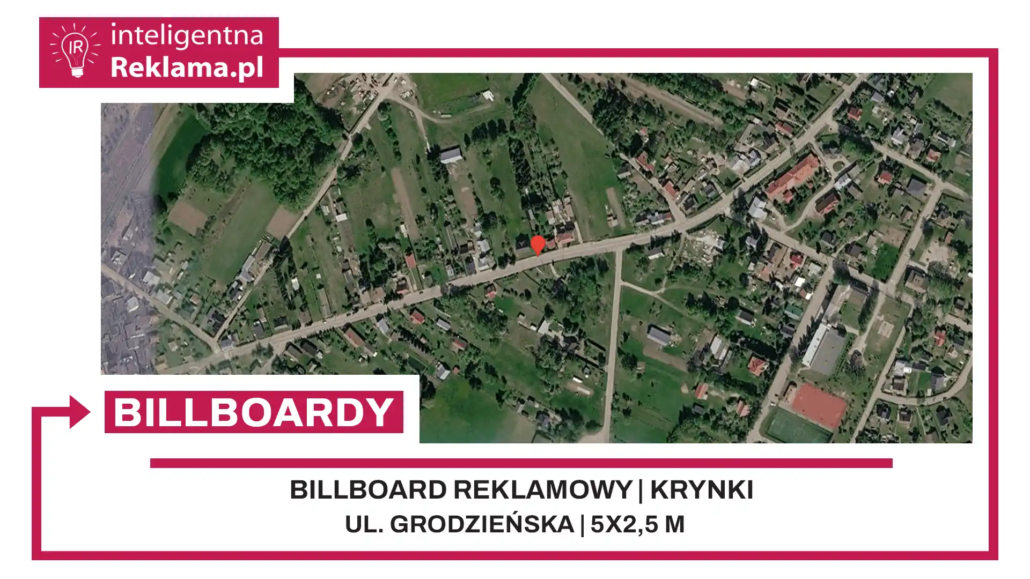 Lokalizacja reklamowa w Krynki przy ul. Grodzieńska - powierzchnia 12,5 m²