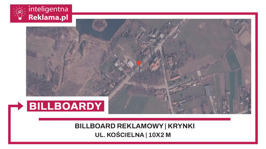 Lokalizacja reklamowa w Krynki przy ul. Kościelna - powierzchnia 20 m²