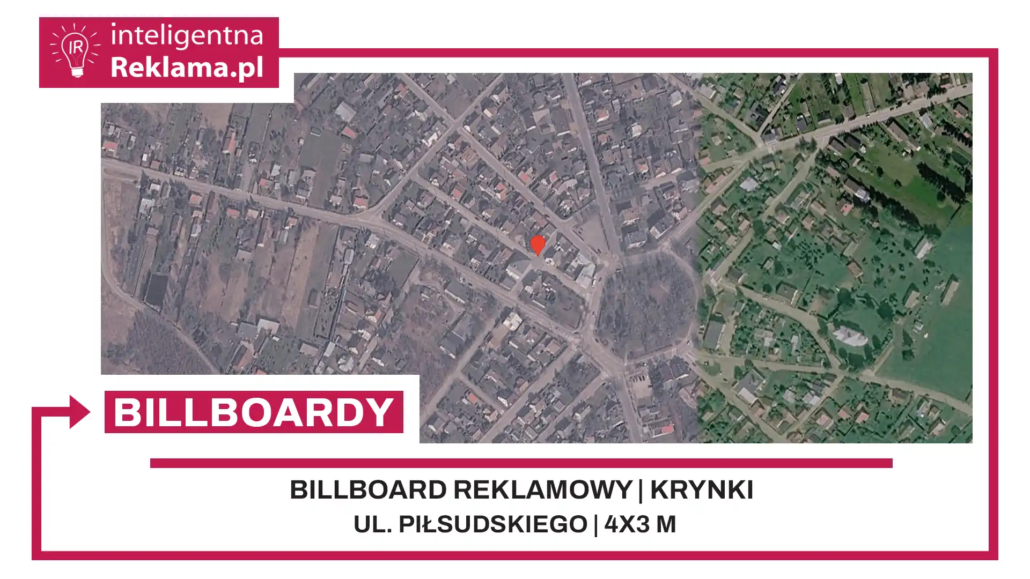 Lokalizacja reklamowa w Krynki przy ul. Piłsudskiego - powierzchnia 12 m²