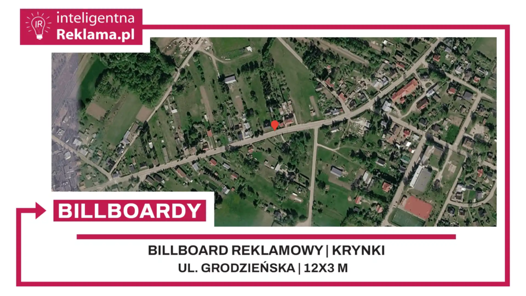 Lokalizacja reklamowa w Krynki przy ul. ul. Grodzieńska - powierzchnia 36 m²