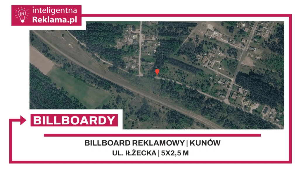 Lokalizacja reklamowa w Kunów przy ul. Iłżecka - powierzchnia 12,5 m²
