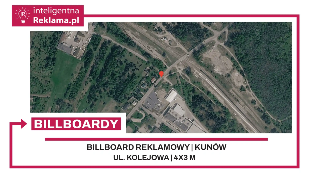 Lokalizacja reklamowa w Kunów przy ul. Kolejowa - powierzchnia 12 m²