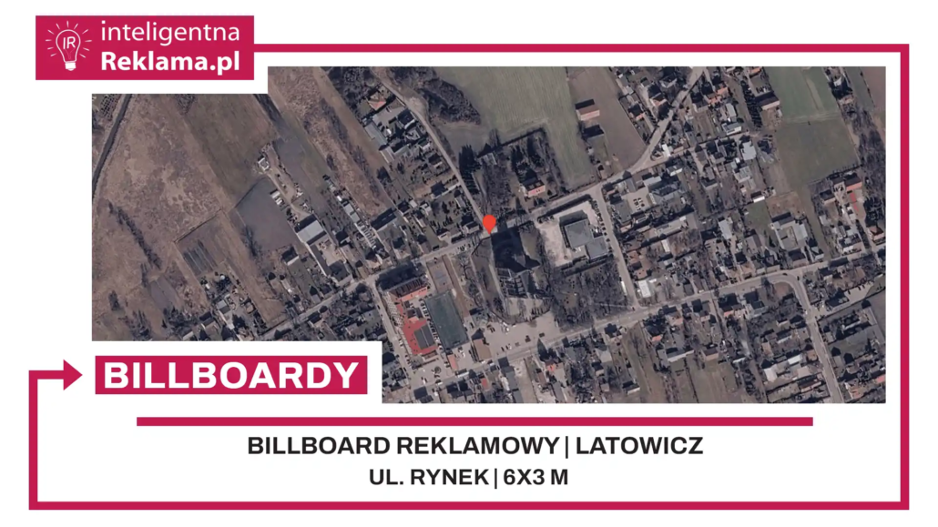 Lokalizacja reklamowa w Latowicz przy ul. Rynek - powierzchnia 18 m²
