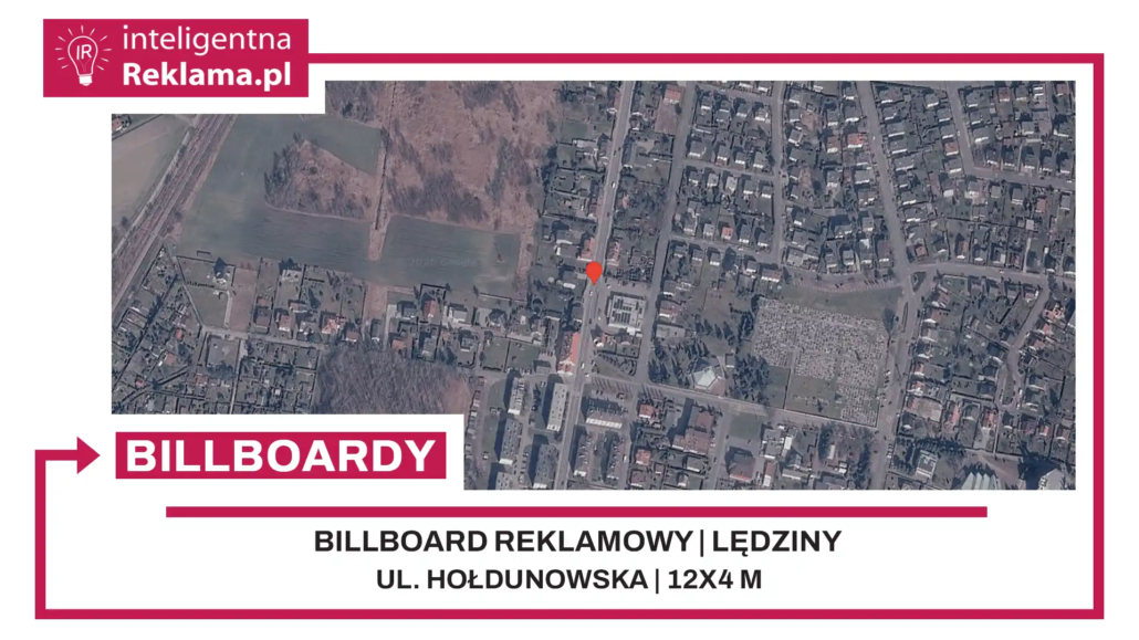 Lokalizacja reklamowa w Lędziny przy ul. ul. Hołdunowska - powierzchnia 48 m²