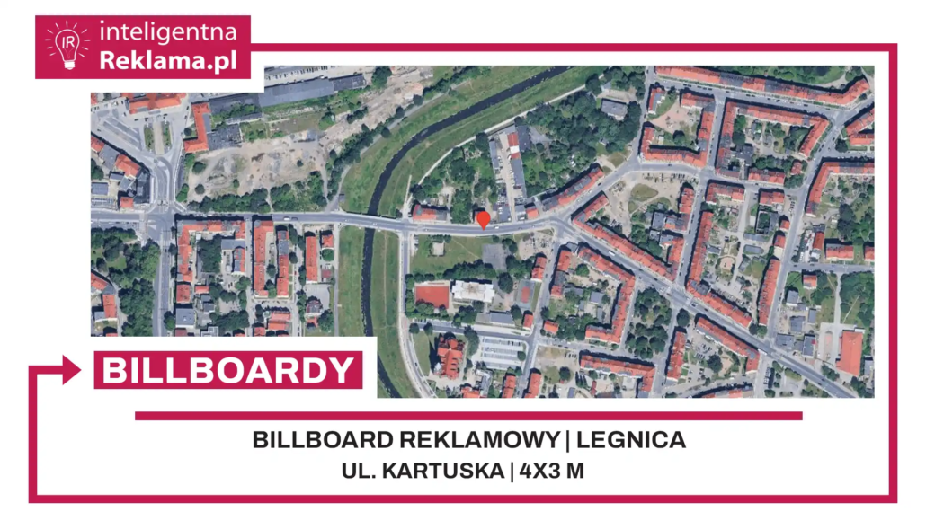 Lokalizacja reklamowa w Legnica przy ul. Kartuska - powierzchnia 12 m²