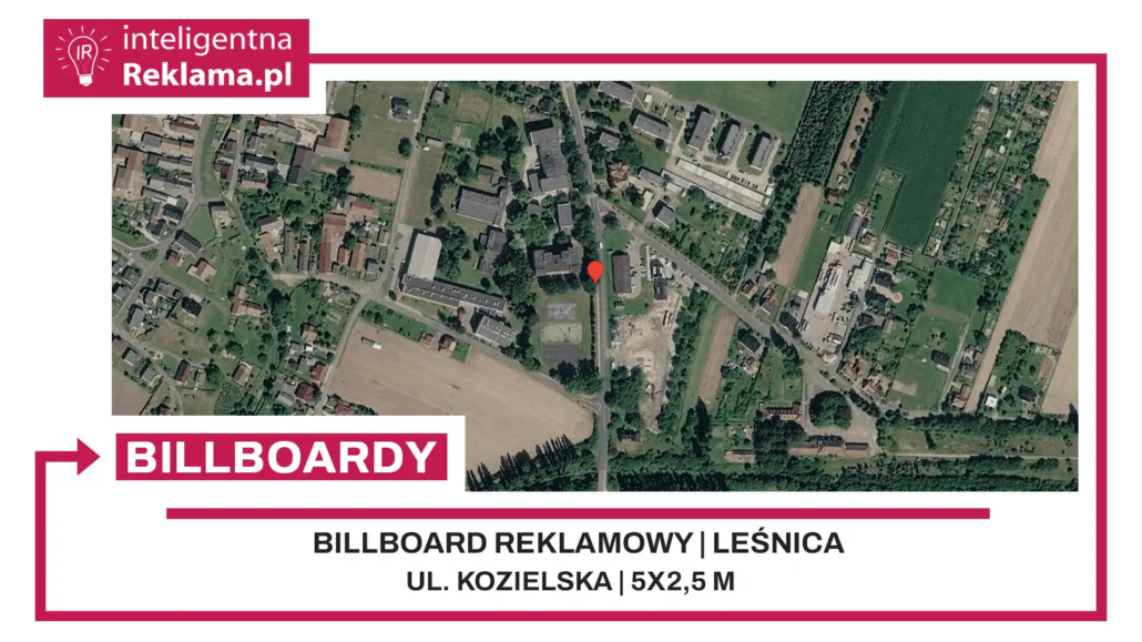Lokalizacja reklamowa w Leśnica przy ul. Kozielska - powierzchnia 12,5 m²