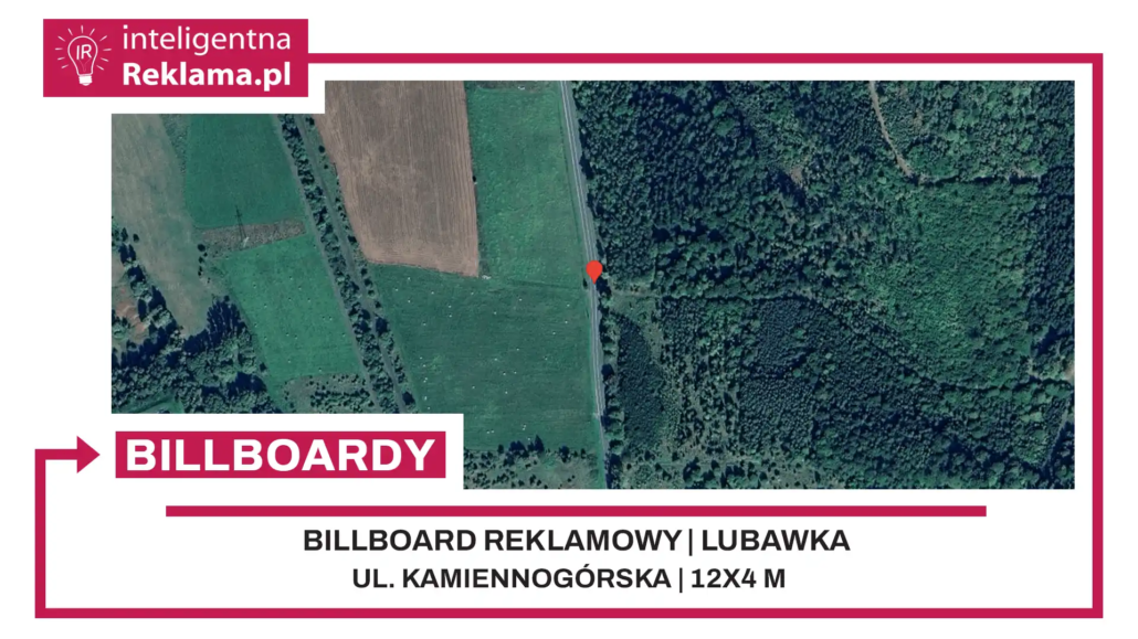 Lokalizacja reklamowa w Lubawka przy ul. Kamiennogórska - powierzchnia 48 m²