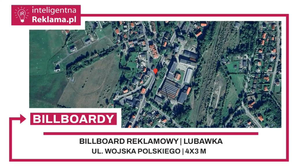 Lokalizacja reklamowa w Lubawka przy ul. Wojska Polskiego - powierzchnia 12 m²