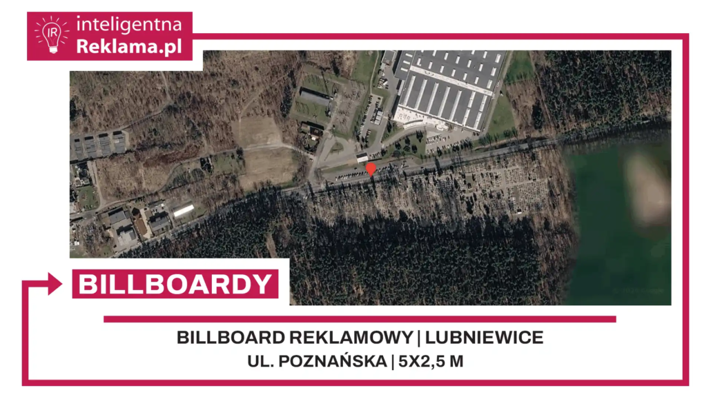 Lokalizacja reklamowa w Lubniewice przy ul. Poznańska - powierzchnia 12,5 m²