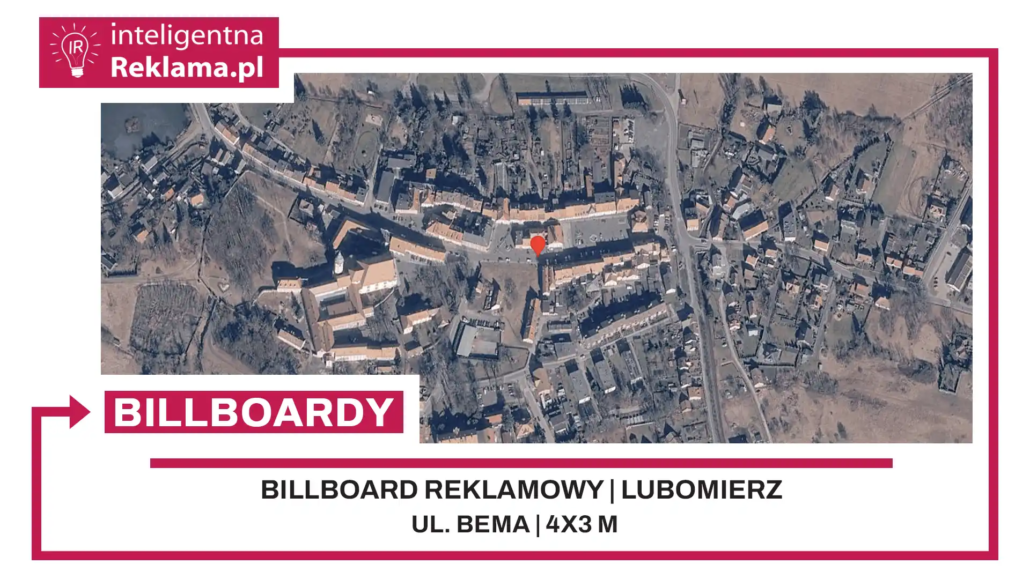 Lokalizacja reklamowa w Lubomierz przy ul. Bema - powierzchnia 12 m²