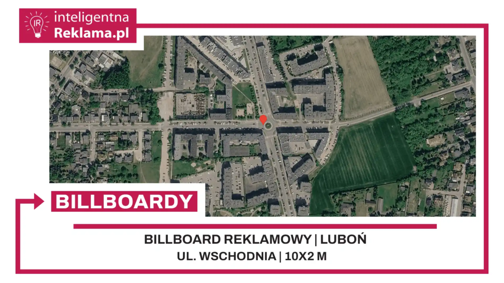 Lokalizacja reklamowa w Luboń przy ul. Wschodnia - powierzchnia 20 m²