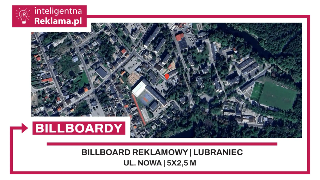 Lokalizacja reklamowa w Lubraniec przy ul. Nowa - powierzchnia 12,5 m²