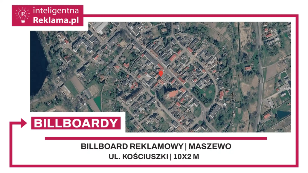 Lokalizacja reklamowa w Maszewo przy ul. Kościuszki - powierzchnia 20 m²