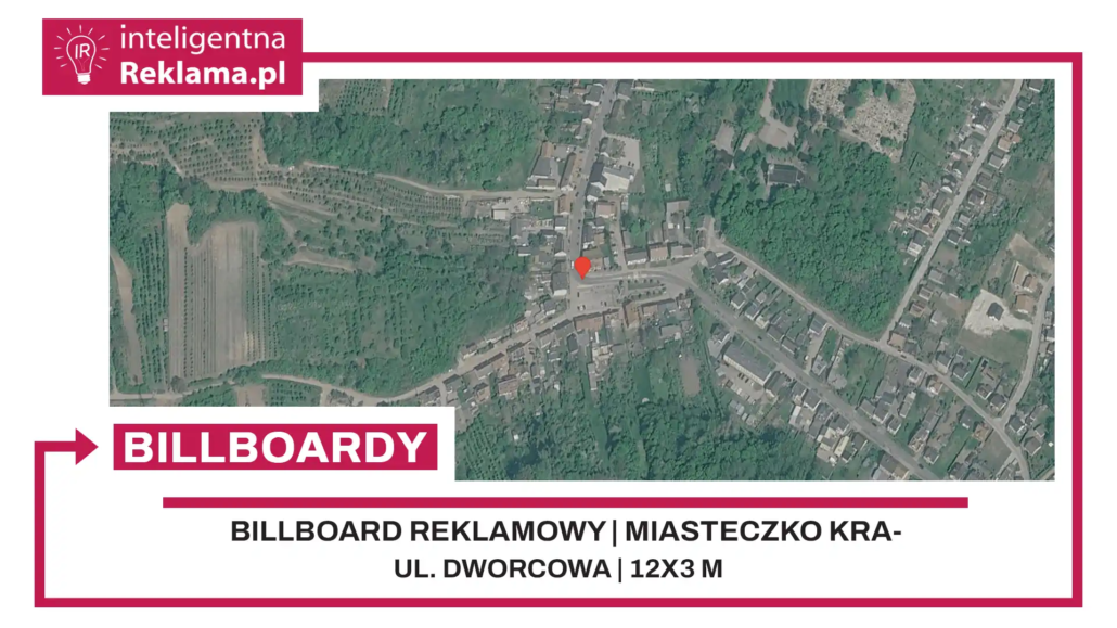 Lokalizacja reklamowa w Miasteczko Krajeńskie przy ul. Dworcowa - powierzchnia 36 m²