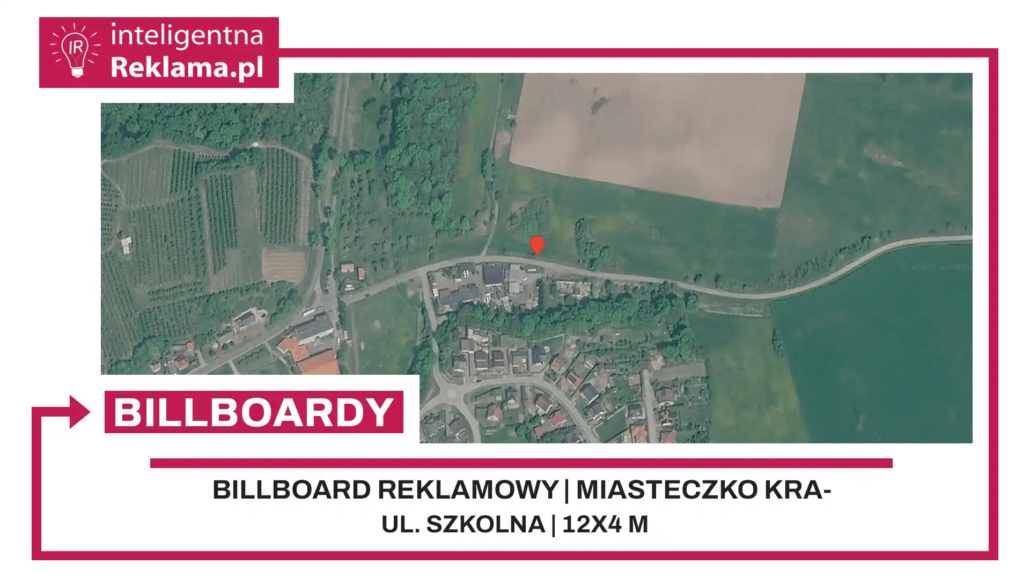Lokalizacja reklamowa w Miasteczko Krajeńskie przy ul. Szkolna - powierzchnia 48 m²