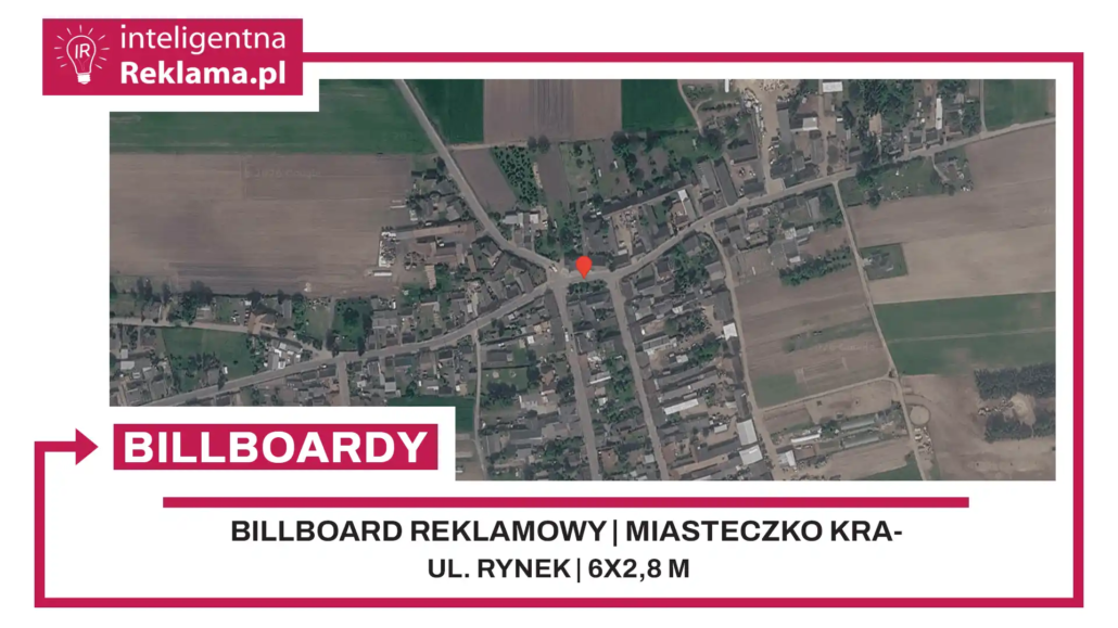Lokalizacja reklamowa w Miasteczko Krajeńskie przy ul. ul. Rynek - powierzchnia 16,8 m²