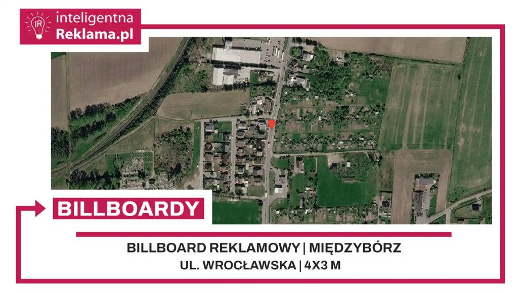 Lokalizacja reklamowa w Międzybórz przy ul. Wrocławska - powierzchnia 12 m²