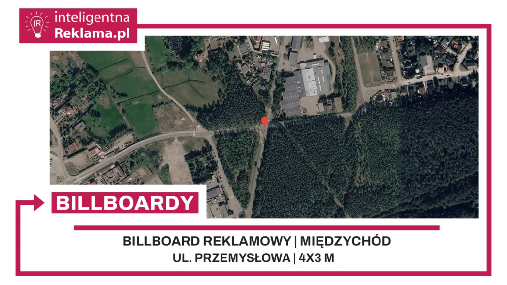 Lokalizacja reklamowa w Międzychód przy ul. Przemysłowa - powierzchnia 12 m²