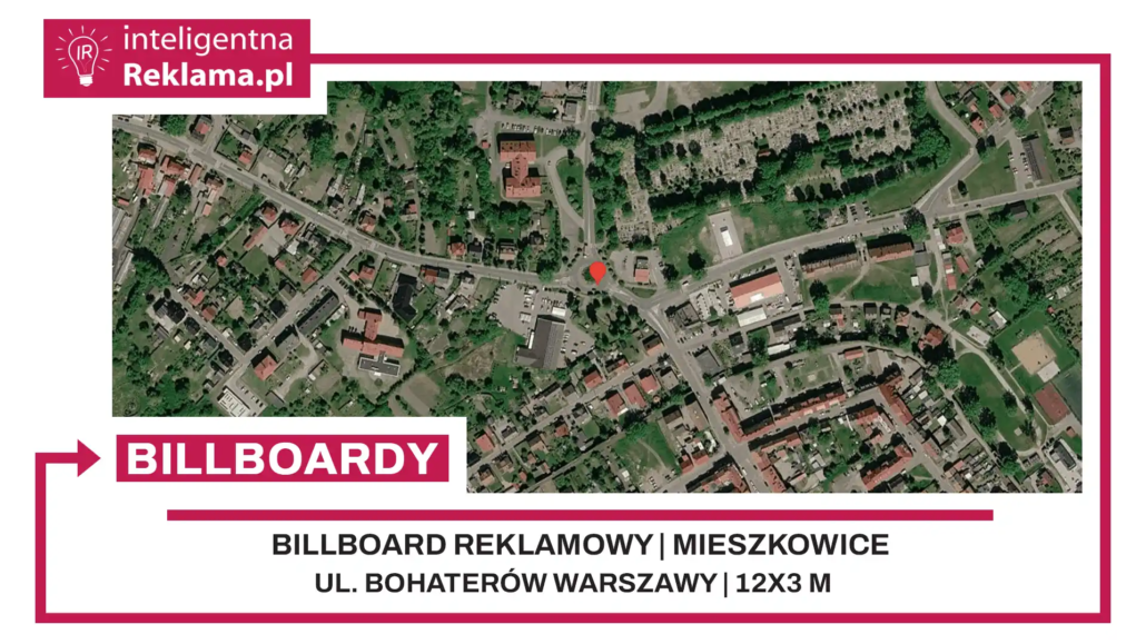 Lokalizacja reklamowa w Mieszkowice przy ul. Bohaterów Warszawy - powierzchnia 36 m²