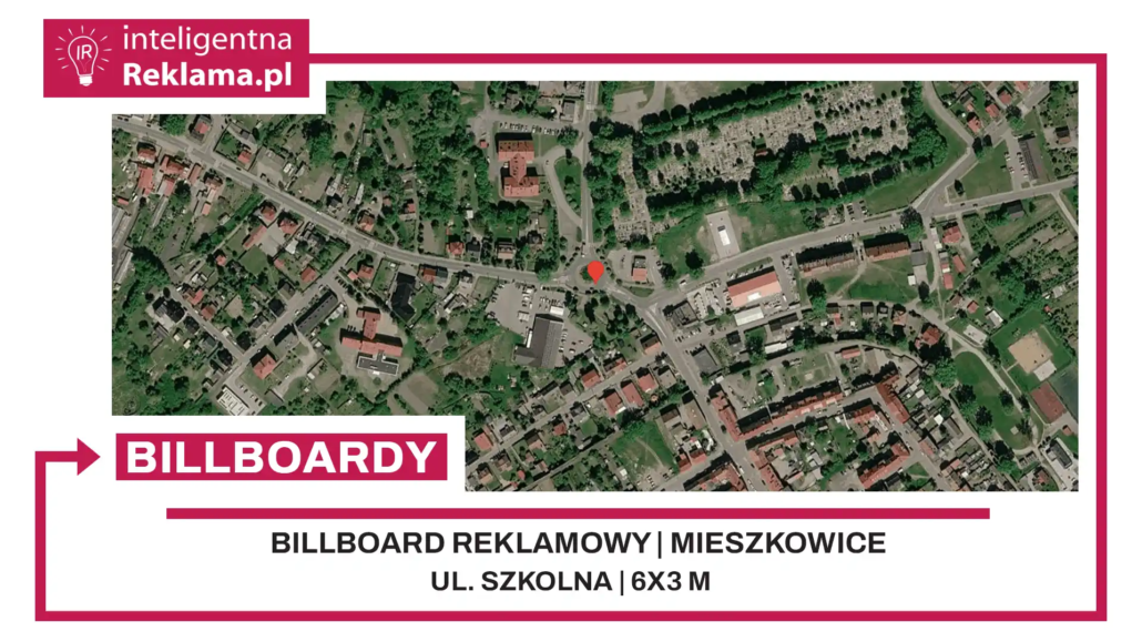 Lokalizacja reklamowa w Mieszkowice przy ul. Szkolna - powierzchnia 18 m²