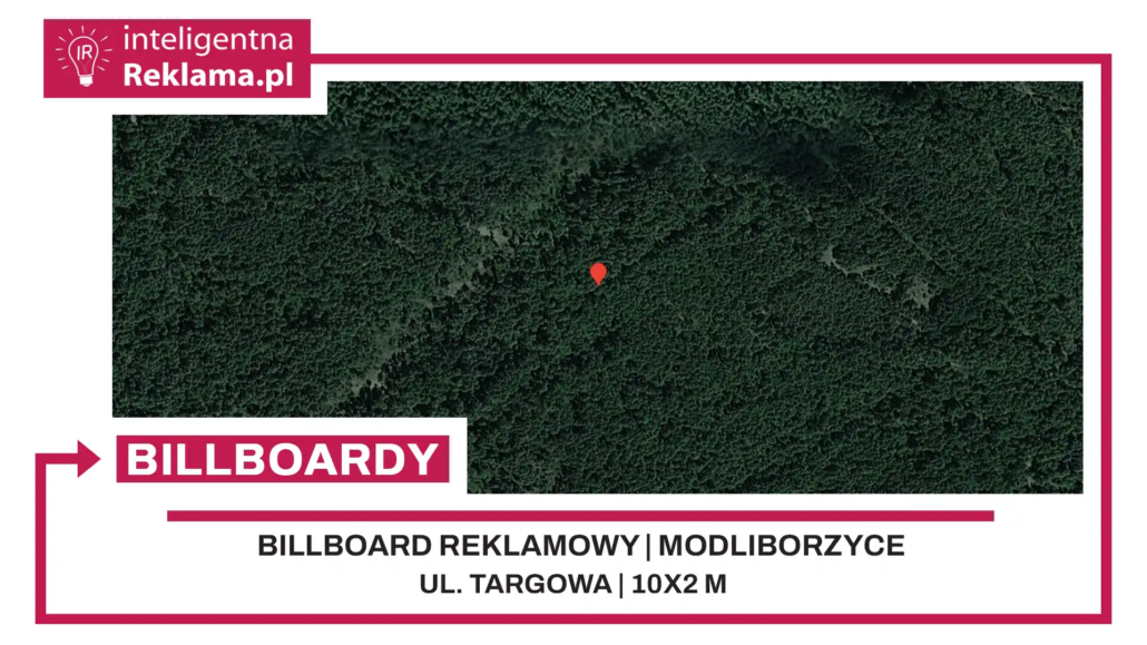 Lokalizacja reklamowa w Modliborzyce przy ul. Targowa - powierzchnia 20 m²