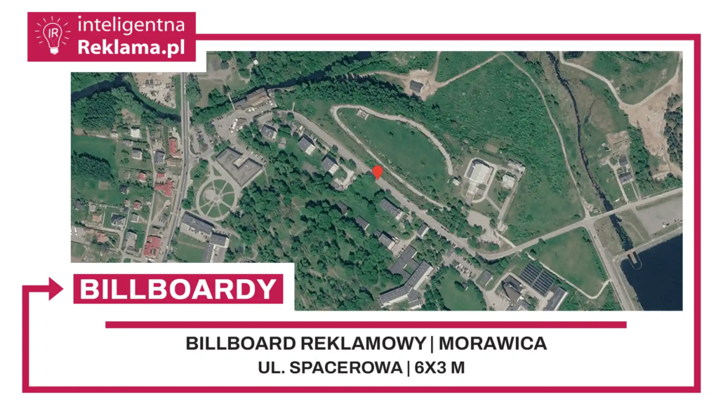 Lokalizacja reklamowa w Morawica przy ul. Spacerowa - powierzchnia 18 m²