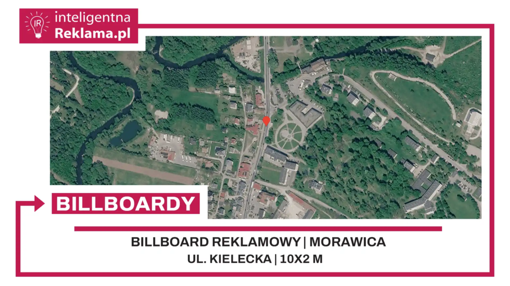 Lokalizacja reklamowa w Morawica przy ul. ul. Kielecka - powierzchnia 20 m²