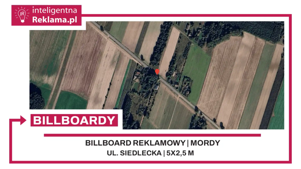 Lokalizacja reklamowa w Mordy przy ul. ul. Siedlecka - powierzchnia 12,5 m²